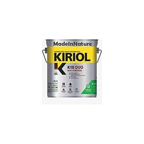 Peinture Métaux Antirouille, Sous couche et Finition, sur Fer, Acier, Galvanisé, même rouillés, très opacifiant - 2.5 litres - RAL 9016. (1/4)