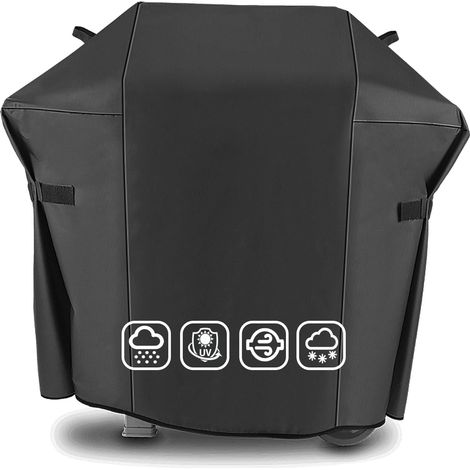 Housse de barbecue pour Weber Spirit and Spirit II 200 Series 7138 Housse de barbecue pour Weber Spirit II E210, S210 Gaz Barbecue, housse de barbecue Oxford 600D, résistante à l'usure, résistante aux
