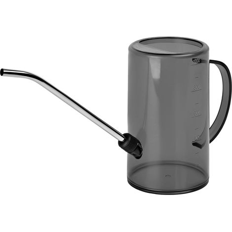 Arrosoir en plastique – avec long bec – 1/4 gallon – 34 oz – Gris (1/5)