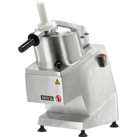 Gastro Elektrischer Gemüseschneider mit großem Einfüllschacht 550 W
