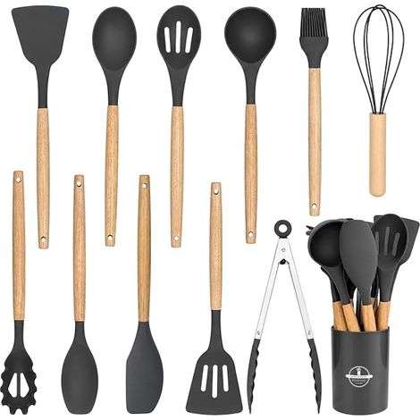 Silicone Kitchen Utensils Storage Rack Kitchen Accessories (1/5)