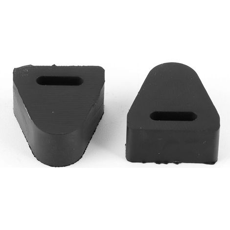 Butées de pare-chocs de loquet de porte arrière en caoutchouc, compatibles avec Silverado, côté droit ou gauche, 1 pièce (1/5)