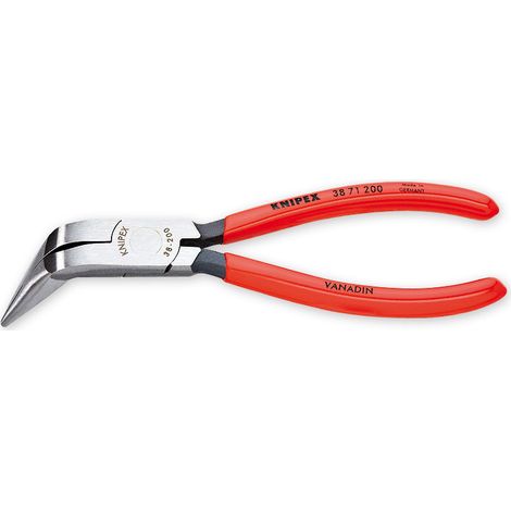 Pinza a becchi angolati Knipex becchi lunghi