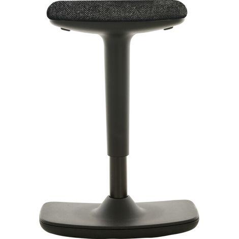 Tabouret réglable en hauteur STIER avec effet oscillant, rembourrage anthracite (1/4)