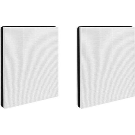 2x Trade-Shop HEPA-Filter Luftfilter Ersatzfilter kompatibel mit Philips HU5930/10 HU5931/11 ersetzt FY1114/10 / Luftwäscher Luftreiniger Ersatzteil (1/4)