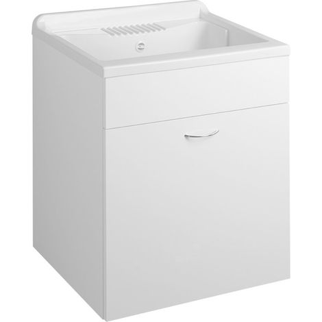 Couvercle en plastique avec Cabinet 60x50 cm, Trap inclus