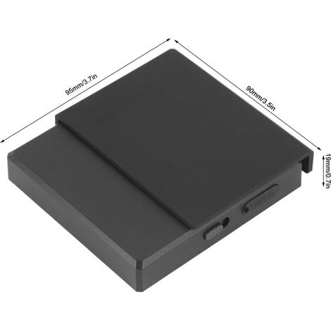 Balanza digital para café con temporizador integrado, 3 modos de pesaje, precisión de 0,1 g, batería de 900 mAh, carga USB-C, pantalla táctil, color negro.