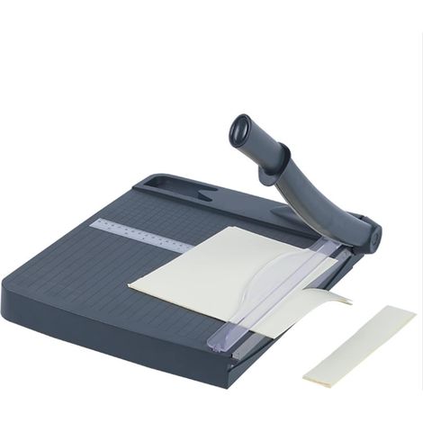 Manuel A4 Papier Guillotine Cutter Portable Photo Acier découpeuse école Bureau précision stockable Coupe-Papier (1/5)