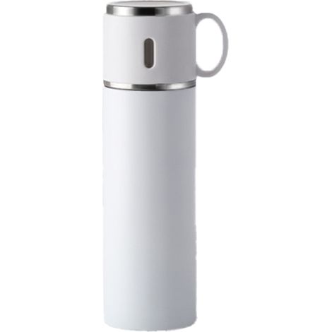 Bouteille Isotherme Acier Inoxydable - 500 ml - Double Paroi Vide - Pour Café Boisson Chaude Froide - 1 Pièce (1/5)