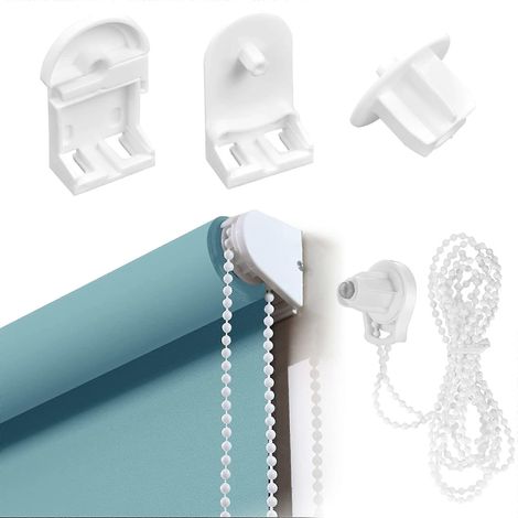 Kit de réparation et de remplacement pour accessoires de stores enrouleurs, pièces détachées pour stores enrouleurs en plastique de 25 mm, store enrouleur (1/5)