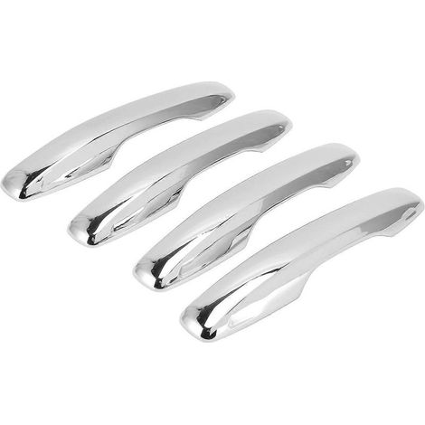 Les quatre poignées de porte extérieures décoratives en ABS argenté, disponibles sur le XC60 2020, servent à la fois de garniture de protection et d'éléments décoratifs extérieurs. (1/4)