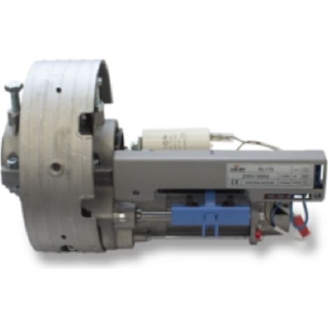 Cardin – Moteur de rideau métallique réversible 230V – Diamètre 40mm – Hauteur max 6m – Charge jusqu'à 180kg – Fins de courses intégrés