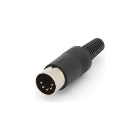 Connettore DIN maschio 5 poli 180°