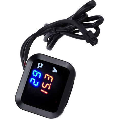 Universelles 12V DC 3-in-1 Voltmeter/Temperaturmesser mit USB-Ladefunktion, wasserdicht, Kawasaki-kompatibel (Ersatzteil) (1/5)