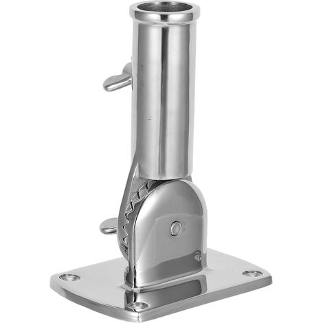 Hochleistungs Fahnenmast Fußplatte aus Edelstahl 316 25mm