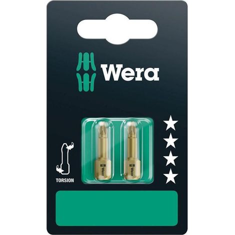 Wera 855/1 TH SB Bits, PZ 1 x 25 mm, 2-teilig 05073370001 (1/5)
