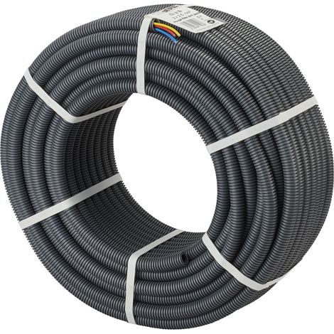 DEBFLEX - COURONNE DE GAINE PRE FILEE 3X2.5 MM² Ø20 50 M GRIS - 411513