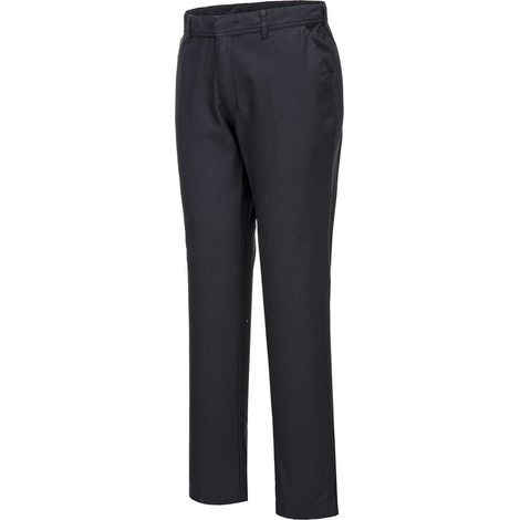 Slim Stretch Chino Hose Schwarz Kurz XS - DE(36) - UK(28) (1/2)