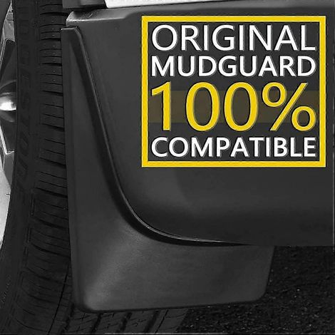 Ensemble de 4 bavettes garde-boue avant et arrière sur mesure pour Toyota Tundra 2007-2019. (1/5)