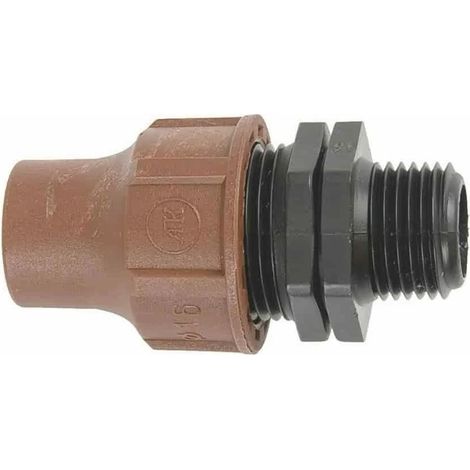 Raccord 3/4" pour Arrosage, Connecteur Tuyau 16mm