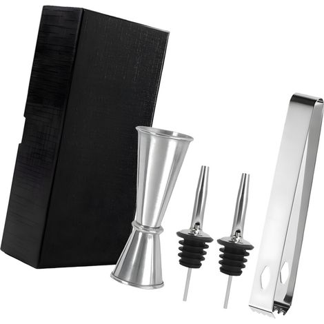 Cocktailshaker aus Edelstahl 304 – Silberner Barkeeper (1/2)