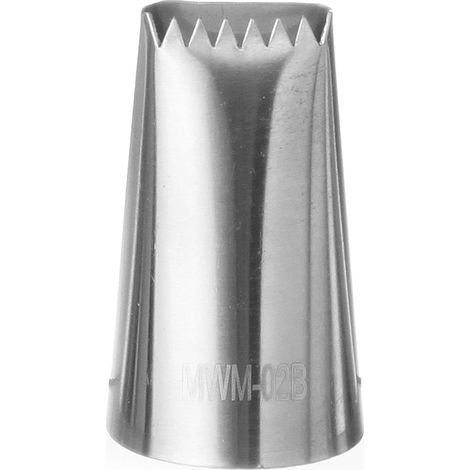Punta para manga pastelera para decorar con CINTA 16x2mm - HENDI 551288