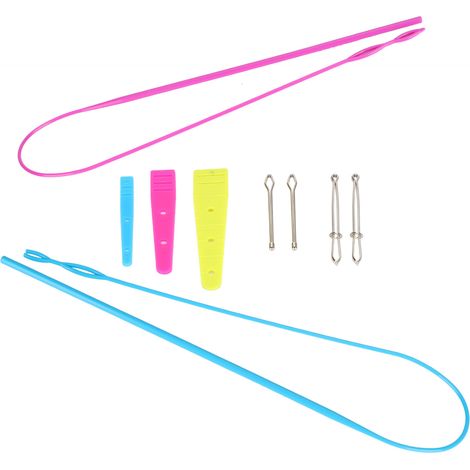 Ensemble de 9 enfile-cordons facile à utiliser, outil de remplacement pour cordons de serrage, accessoires de couture et de bricolage pour la maison (1/5)