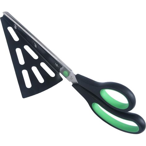 Ciseaux à Pizza en Acier Inoxydable de 28cm, Cuisine Cisailles en Ciseaux avec Pelle Pizza détachable, (Multi-fonction pas seulement pour pizza) Gadget de cuisine (1/5)