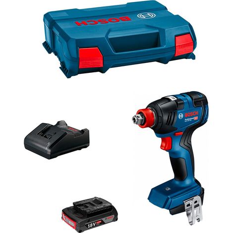 Clé à Chocs BOSCH GDX 18V-200 (1 x 2,0 Ah GAL18V-20 L-Case) (1/5)