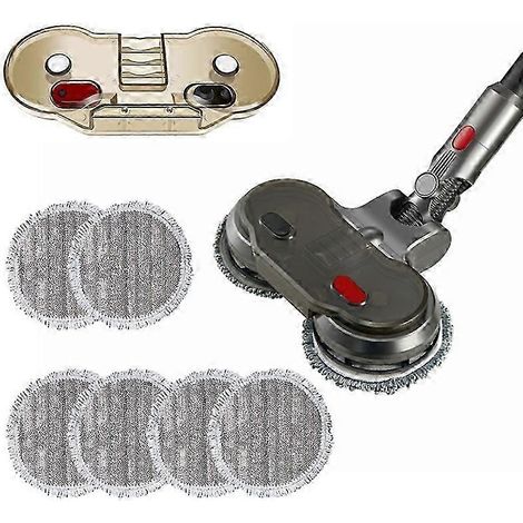 Tête de balai électrique AURA compatible avec les aspirateurs V7 / V8 / V10 / V11, avec réservoir d'eau. (1/5)