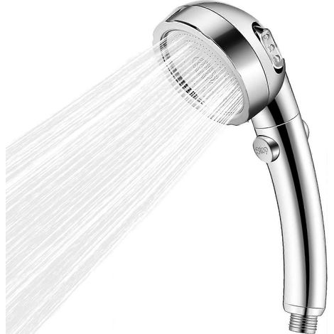 Pommeau de douche New Day Handbrause haute pression, douchette Eco Spa pour salle de bain, douchette à main avec jet massant, 3 modes, économies d'eau et S (1/5)