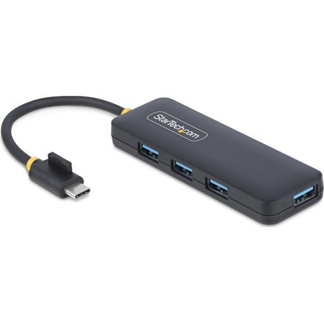 Hub USB-C 4 Ports 5Gbps, 4X USB-A, Mini (H5C4A-USB-HUB) (1/5)