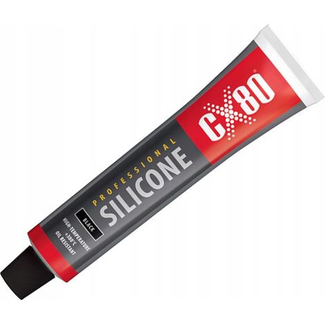 Tubo profesional de silicona negra CX80 de 80 ml 061 (1/4)