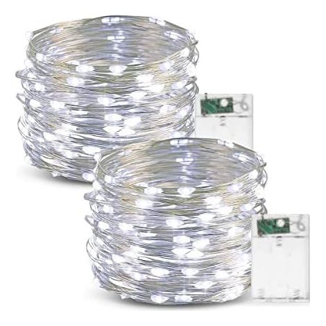 LED String Lights, Pack of 2 10M 100 LED String Lights (1/5)