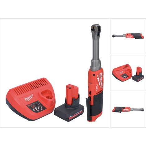 Milwaukee M12 FHIR14LR-501 Cricchetto ad alta velocità con batteria 12 V 47 Nm 1/4" Brushless + 1x batteria 5,0 Ah + caricabatteria (1/5)