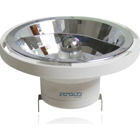 SPOT LED AR111 G53 14W (équivalent 120W halogène) - 1050 lumens - Blanc Naturel 4000K - 12V DC/AC - Ampoule AR111 (1/5)