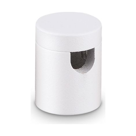 Supporto Distanziatore Cavo Metallo Bianco 14X16Mm (1/2)