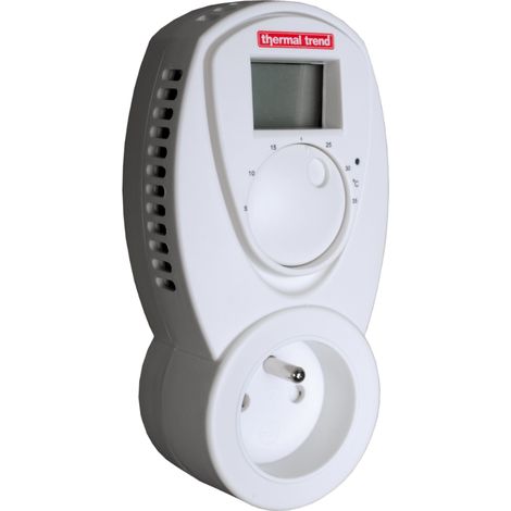 Siko Thermal Trend SKV Thermostat pour sèche-serviette, blanc (SKVTERMOSTAT)