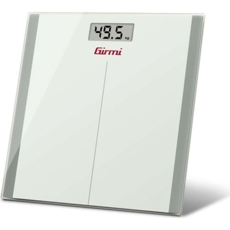 Bilancia Pesapersone Digitale in Vetro Bianca BP22 Max 150 kg Girmi