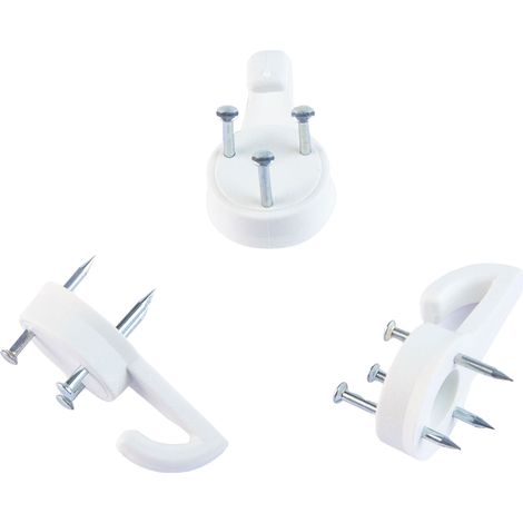 Cuelga fácil hanstik blanco 3 puntas blíster (4 unidades) (1/2)
