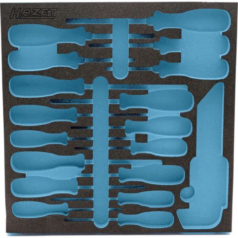 Garniture en mousse souple bimatière 163-297L ∙ L x l : 344 mm x 342 mm (1/2)