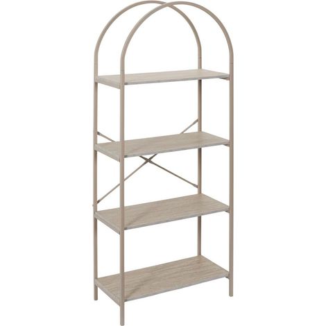 Étagère Arche 4 Niveaux "Terra Nova" 142cm Beige