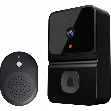 Sonnette sans fil, caméra vidéo, sonnette intelligente, adaptée à un usage domestique, facile à installer (1/5)