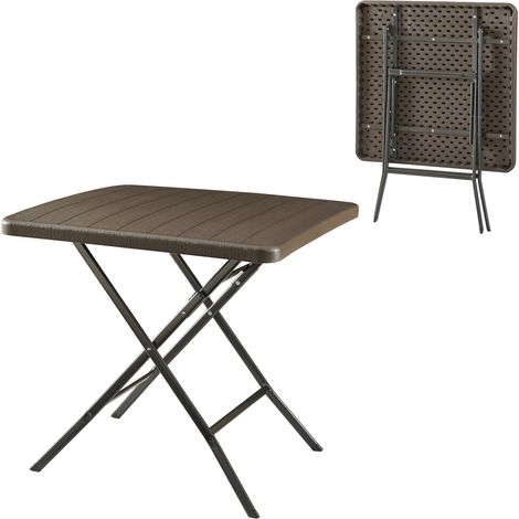 Klapptisch Lillestrøm 78x78x74 cm [en.casa]