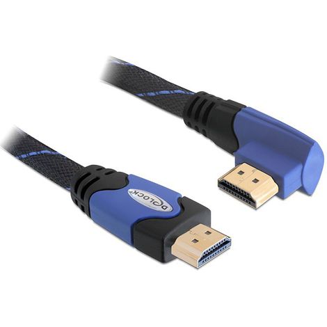 DeLOCK 3m High Speed HDMI 1.4 cable HDMI HDMI tipo A (Estándar) Negro, Azul