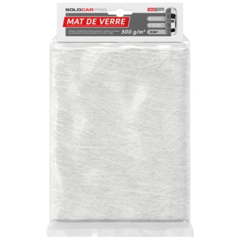 Mat de verre Solocar Pro 300g m2 0.5m2