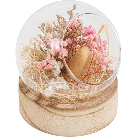 Composition de Fleurs Naturelles "Pria" 13cm Multicolore (1/3)