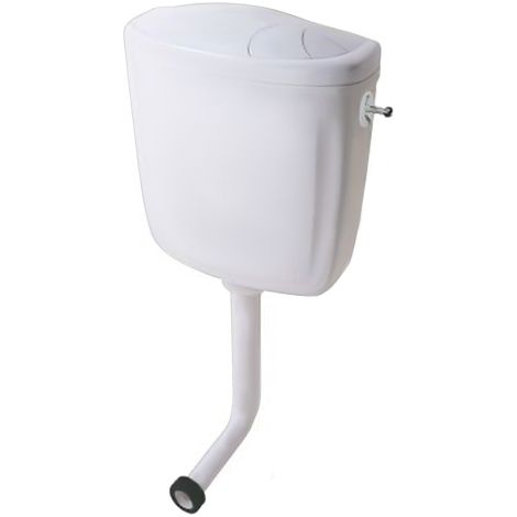 Réservoir wc double débit 3/6L semi-bas - Regiplast (1/5)