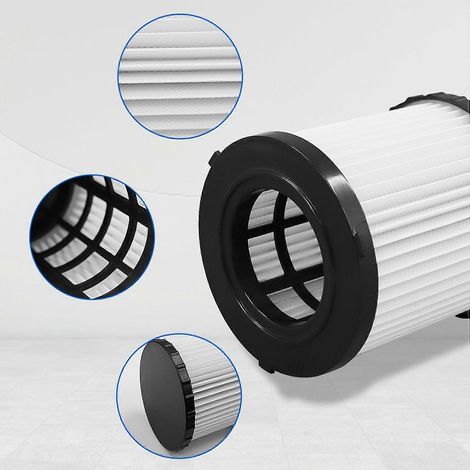 Filtres pour aspirateur Dewalt DCV580HDCV581H et DCV5801H (20 V)filtre de rechange lavable et réutilisable à haute efficacité (1/5)