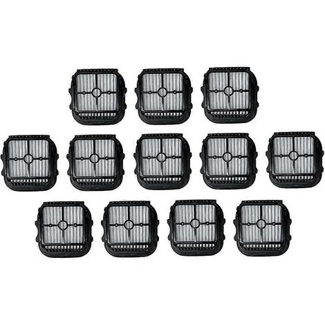 Lot de 12 filtres HEPA pour aspirateur eau et poussière sans fil JONR ED12 Pro Max - Pièces de rechange - Filtre à poussière (1/5)